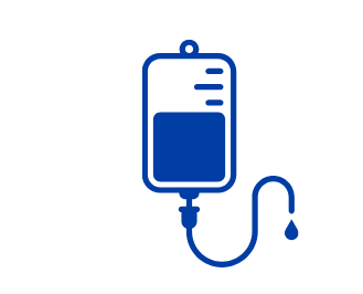 IV bag and line